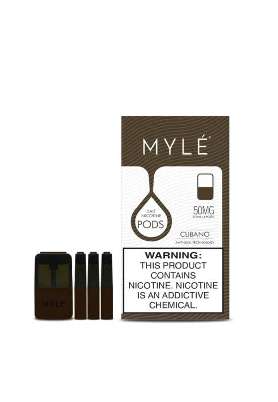 Cubano - MYLÉ Pods | 4 Pack | 2nd Generation Compatible | We Vape We Vape India