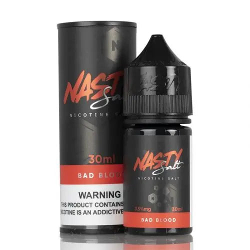 Bad Blood - Nasty Salt | 30Ml Vape Juice | 50MG | We Vape We Vape India