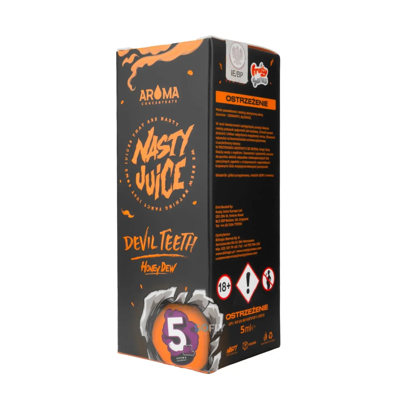 Devil Teeth - Nasty Salt | 30Ml Vape Juice | 35MG,50MG | We Vape We Vape India