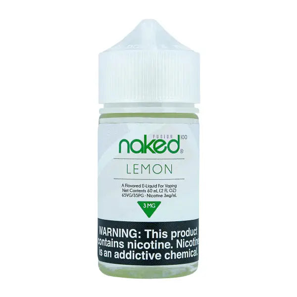 Lemon - Naked 100 Fusion | 60Ml Vape juice | 3MG,6MG,12MG | We Vape We Vape India