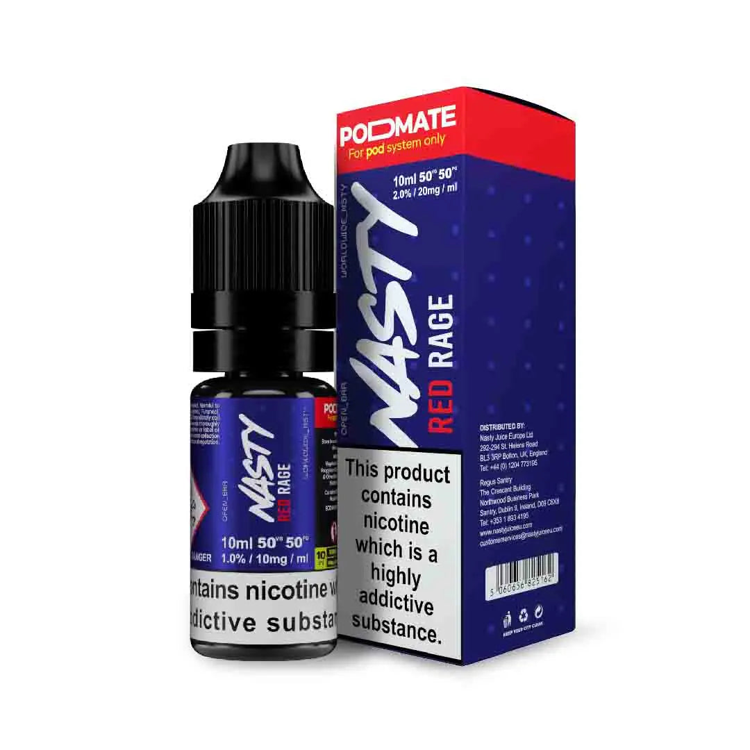 Red Rage - Nasty Salt | 30Ml Vape Juice | 35MG,50MG | We Vape We Vape India