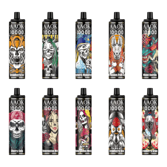 AAOK 11000 Puffs Rechargeable Disposable | We Vape We Vape India