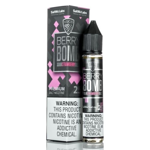 Iced Berry Bomb - VGod SaltNic | 30Ml Vape Juice | 25MG,50MG | We Vape We Vape India