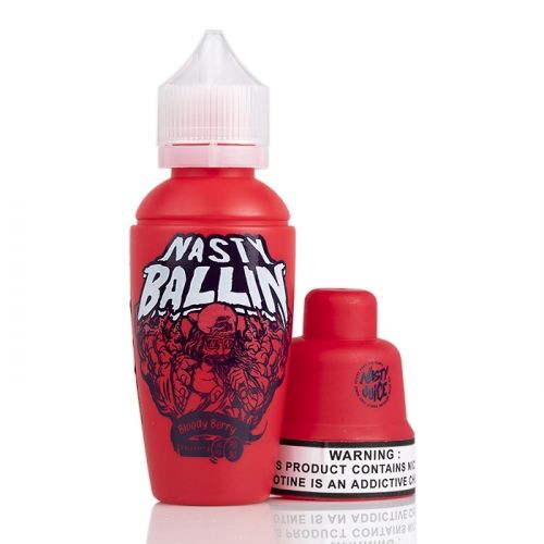 Bloody Berry - Nasty Ballin E-Liquid | 60ML Vape Juice | 0MG,3MG,6MG | We Vape We Vape India
