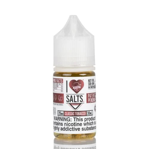 Classic Tobacco - I Love Salts | 30Ml vape Juice | 25MG,50MG | We Vape We Vape India