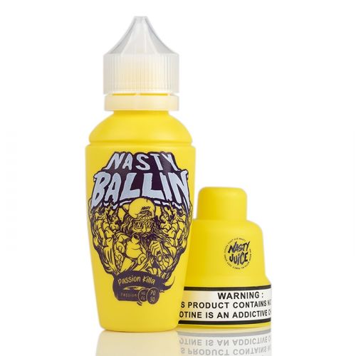 Passion Killa - Nasty Ballin E-Liquid | 60ML Vape Juice | 0MG,3MG,6MG | We Vape We Vape India