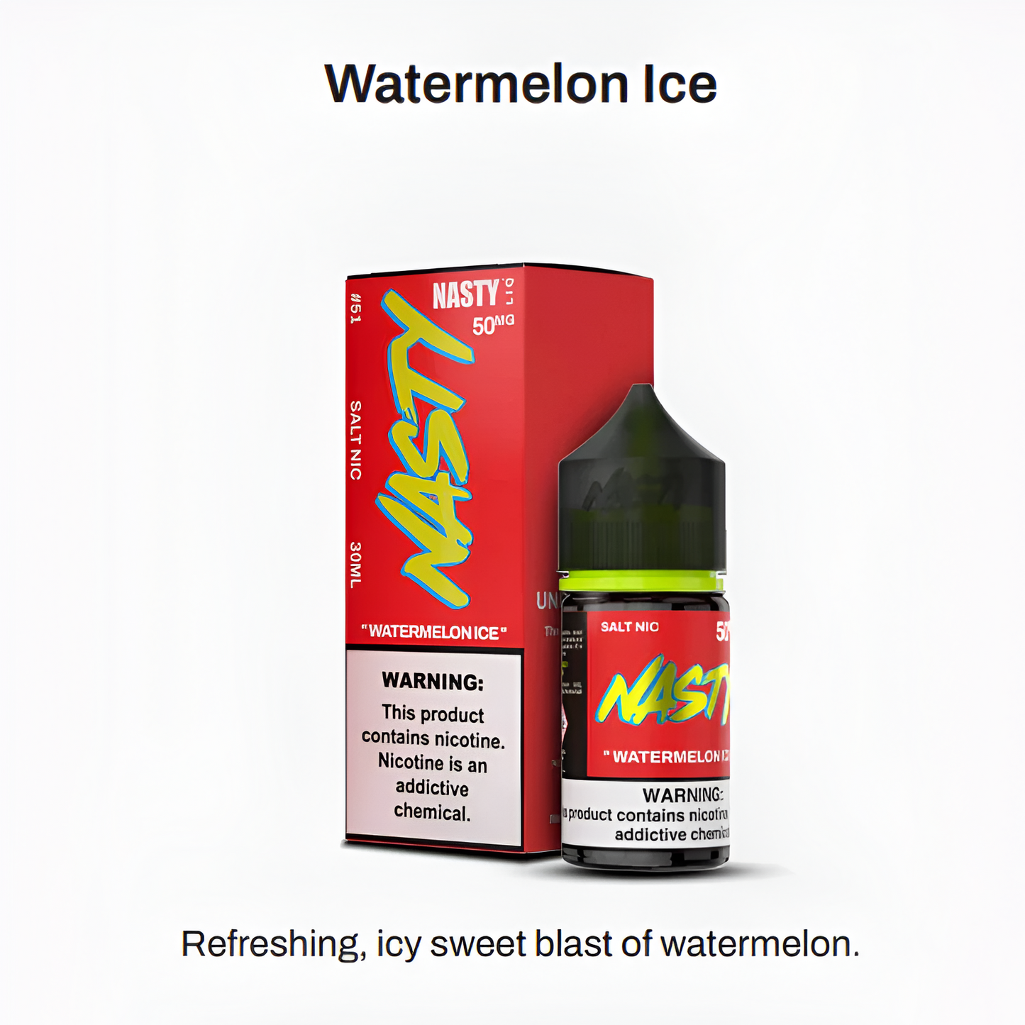 Watermelon ice - NASTY LIQ | 30 ML Vape Juice | 20MG 50MG | We Vape We Vape India