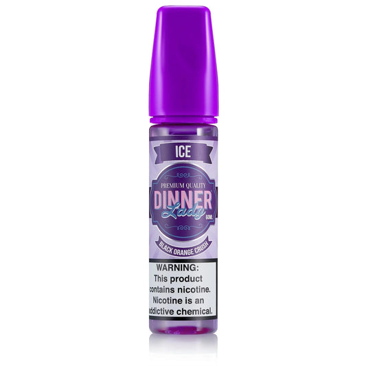 Black Orange Crush Ice - Dinner Lady | 60ML Vape Juice | 3MG,6MG | We Vape We Vape