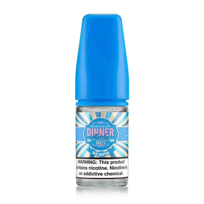 Blue Menthol - Dinner Lady Salts | 30ML Vape Juice | 30MG,50MG | We Vape We Vape