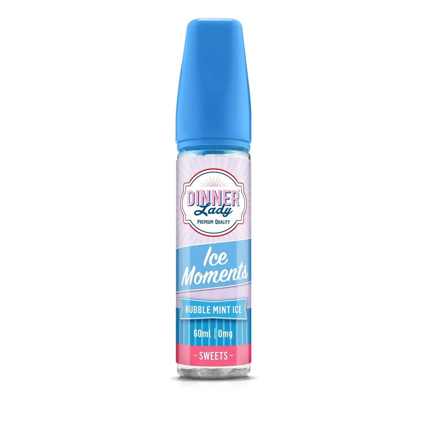 Bubble Mint - Dinner Lady Ice Moments | 60ML Vape Juice | 3MG,6MG | We Vape We Vape