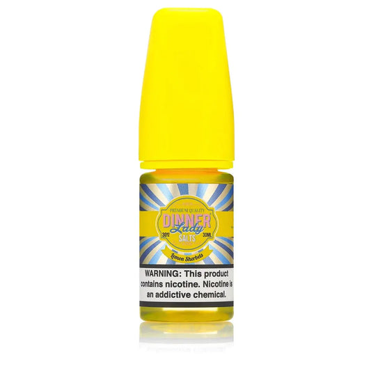Lemon Sherbets Ice - Dinner Lady Salts | 30ML Vape Juice | 30MG,50MG | We Vape We Vape