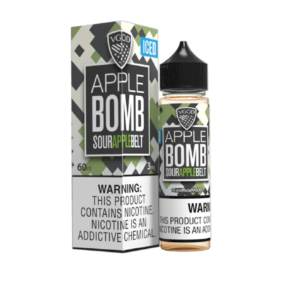 Sour Apple Belt - VGod | 60ML Vape Juice | 3MG,6MG,12MG | We Vape We Vape
