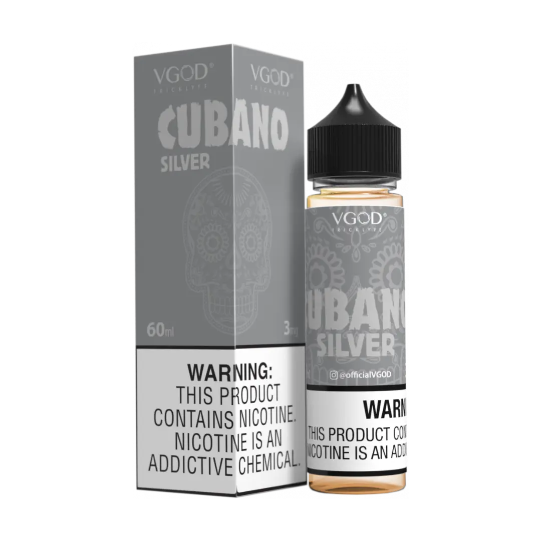Cubano Silver - VGod | 60ML Vape Juice | 3MG,6MG,12MG | We Vape We Vape