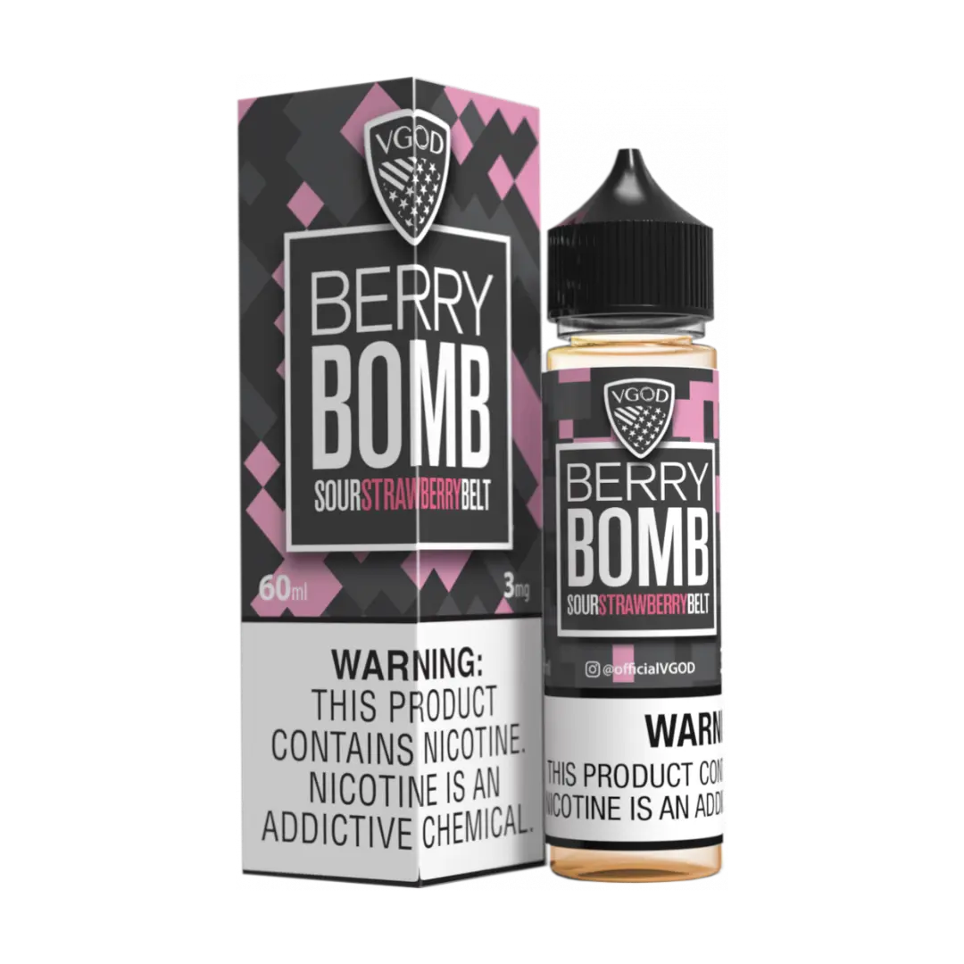 Sour Strawberry Belt - VGod | 60ML Vape Juice | 3MG,6MG,12MG | We Vape
