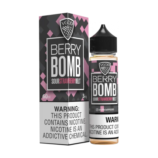 Sour Strawberry Belt - VGod | 60ML Vape Juice | 3MG,6MG,12MG | We Vape