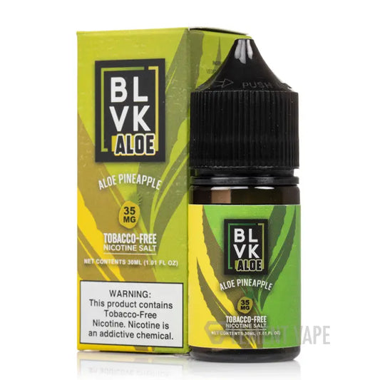 Aloe Pineapple - BLVK Salt | 30ML Vape Juice | 35MG,50MG | We Vape We Vape