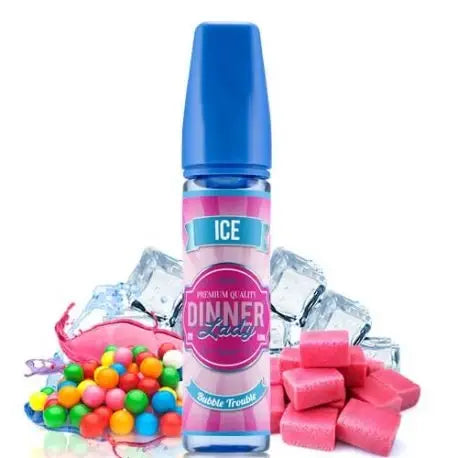 Bubble Trouble Ice - Dinner Lady | 60ML Vape Juice | 3MG,6MG | We Vape We Vape