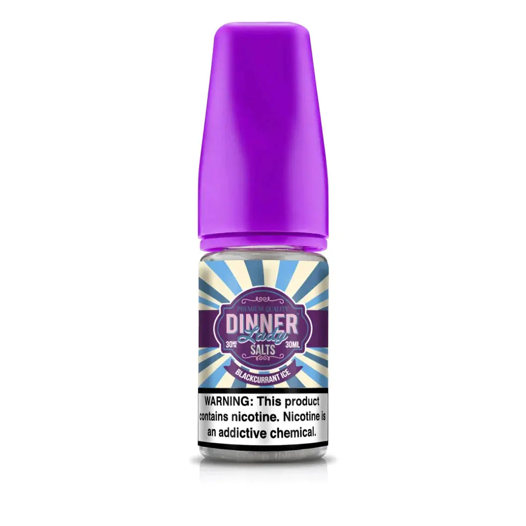 Blackcurrant Ice - Dinner Lady Salts | 30ML Vape Juice | 50MG | We Vape We Vape