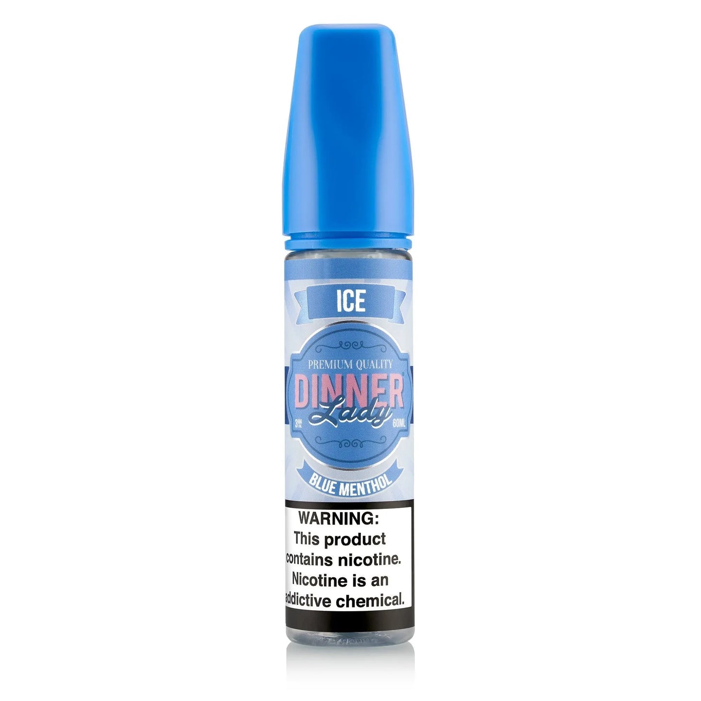 Blue Menthol - Dinner Lady | 60ML Vape Juice | 3MG,6MG | We Vape We Vape