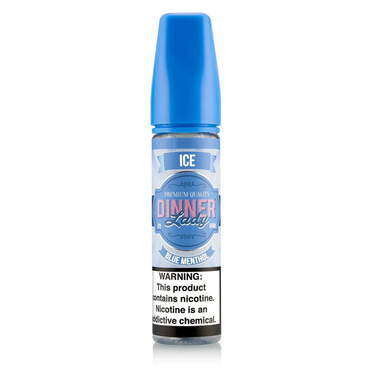 Blue Menthol - Dinner Lady | 60ML Vape Juice | 3MG,6MG | We Vape We Vape