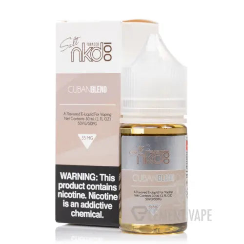 Cuban Blend - Naked 100 Salt | 30ML Vape Juice | 35MG,50MG | We Vape We Vape
