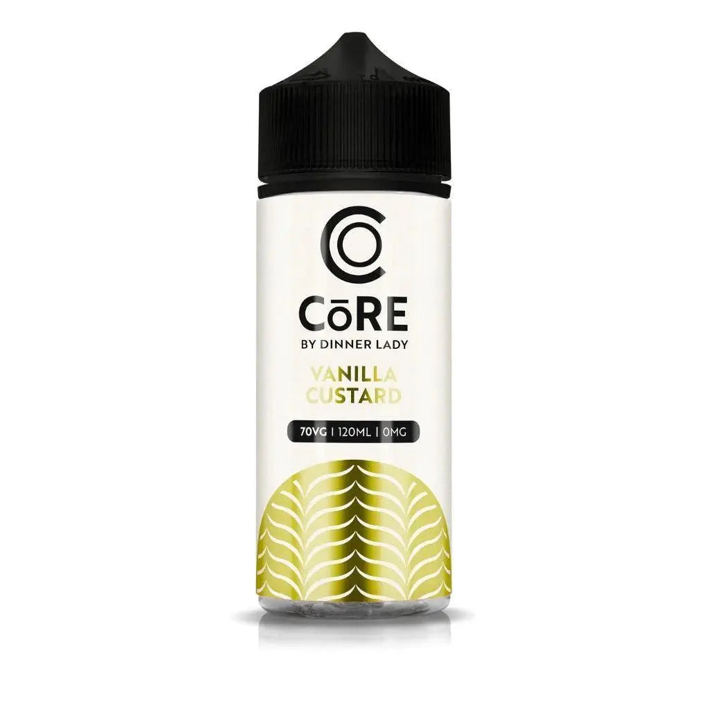 Vanilla Custard - Core by Dinner Lady | 120Ml Vape Juice | 3MG,6MG | We Vape We Vape