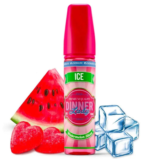 Watermelon Slices Ice - Dinner Lady | 60ML Vape Juice | 3MG,6MG | We Vape We Vape