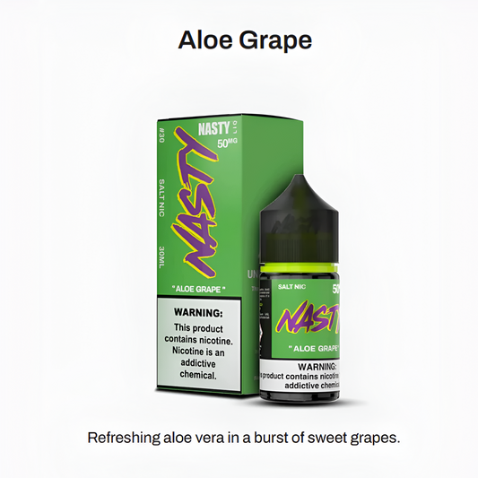 Aloe Grape - NASTY LIQ | 30ML Vape Juice | 35MG 50MG | We Vape We Vape India