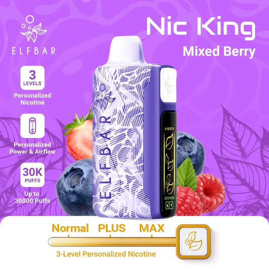 ELF BAR NIC KING 30,000 Puffs | Disposable Vape | We Vape We Vape