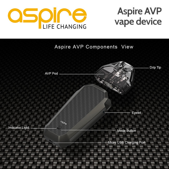 Aspire AVP Vape Device | We Vape India We Vape India