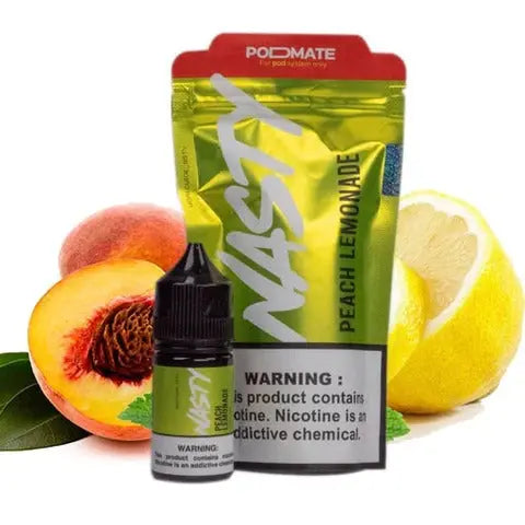 Peach Lemonade - Nasty Podmate Salt | 30ML Vape Juice | 35MG,50MG | We Vape We Vape India