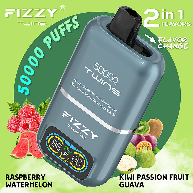 Fizzy Twins 50,000 Puffs | Disposable Vape | We Vape We Vape
