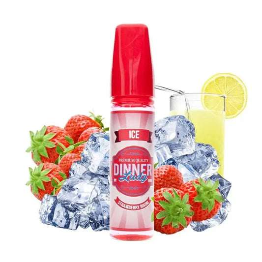 Strawberry Bikini Ice - Dinner Lady | 60ML Vape Juice | 3MG,6MG | We Vape
