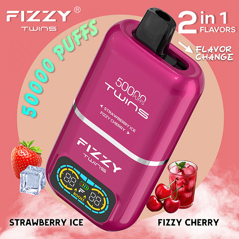 Fizzy Twins 50,000 Puffs | Disposable Vape | We Vape We Vape