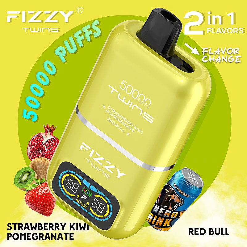 Fizzy Twins 50,000 Puffs | Disposable Vape | We Vape We Vape