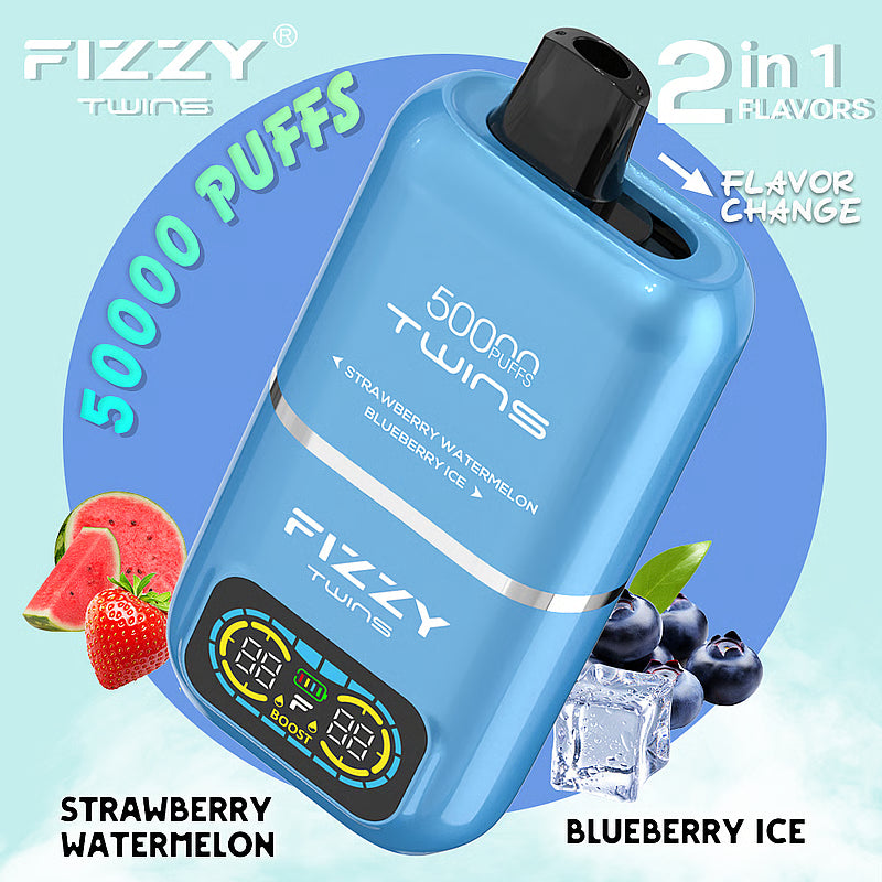 Fizzy Twins 50,000 Puffs | Disposable Vape | We Vape We Vape