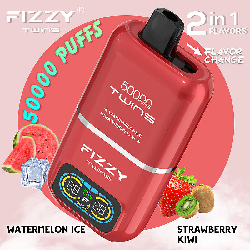 Fizzy Twins 50,000 Puffs | Disposable Vape | We Vape We Vape