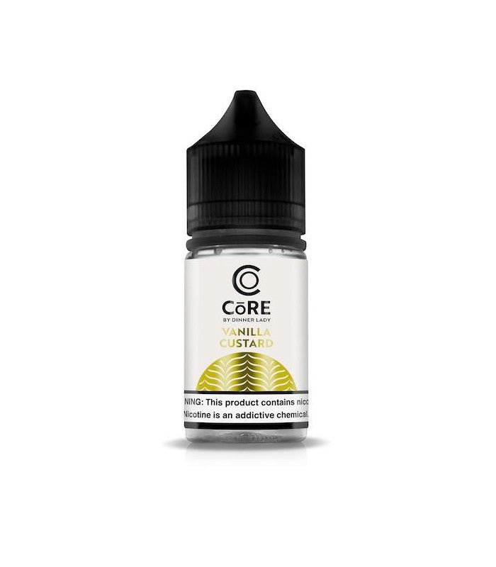 Vanilla Custard - Core Salt by Dinner Lady | 30ML Vape Juice | 20MG,30MG,50MG | We Vape We Vape India