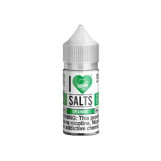 Spearmint - I Love Salts | 30ML Vape Juice | 25MG,50MG | We Vape We Vape India