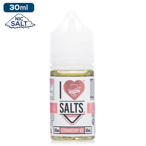 Strawberry Ice - I Love Salts | 30ML Vape Juice | 50MG | We Vape We Vape India