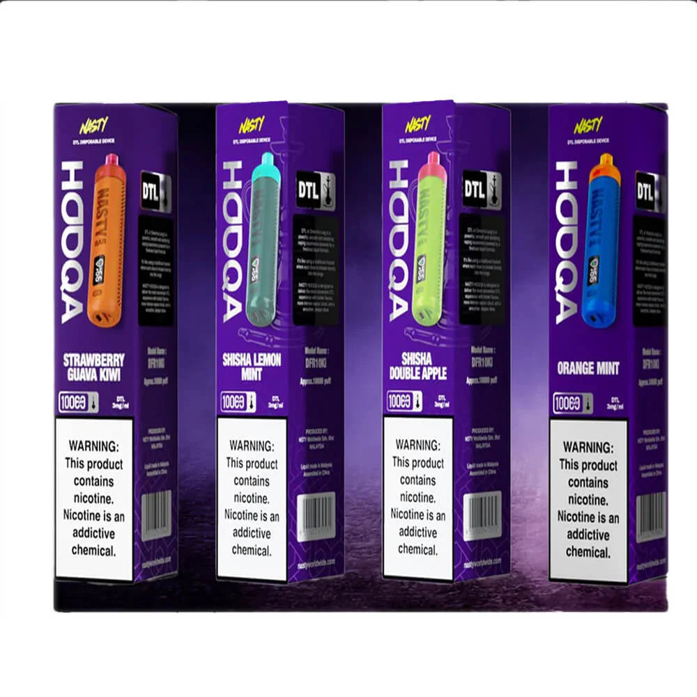 Nasty Hooqa 10000 Rechargeable Disposable Vape India | We Vape We Vape India