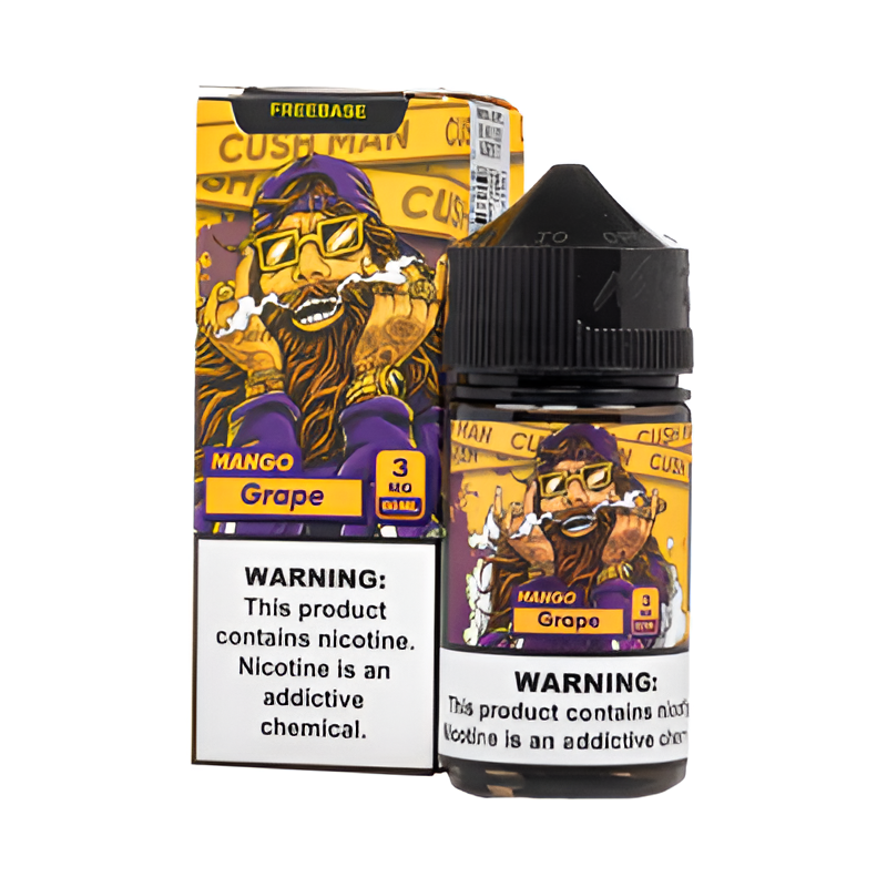 Mango Grape - Nasty Juice Cush Man Series | 60ML Vape Juice | 3MG,6MG | We Vape India We Vape India