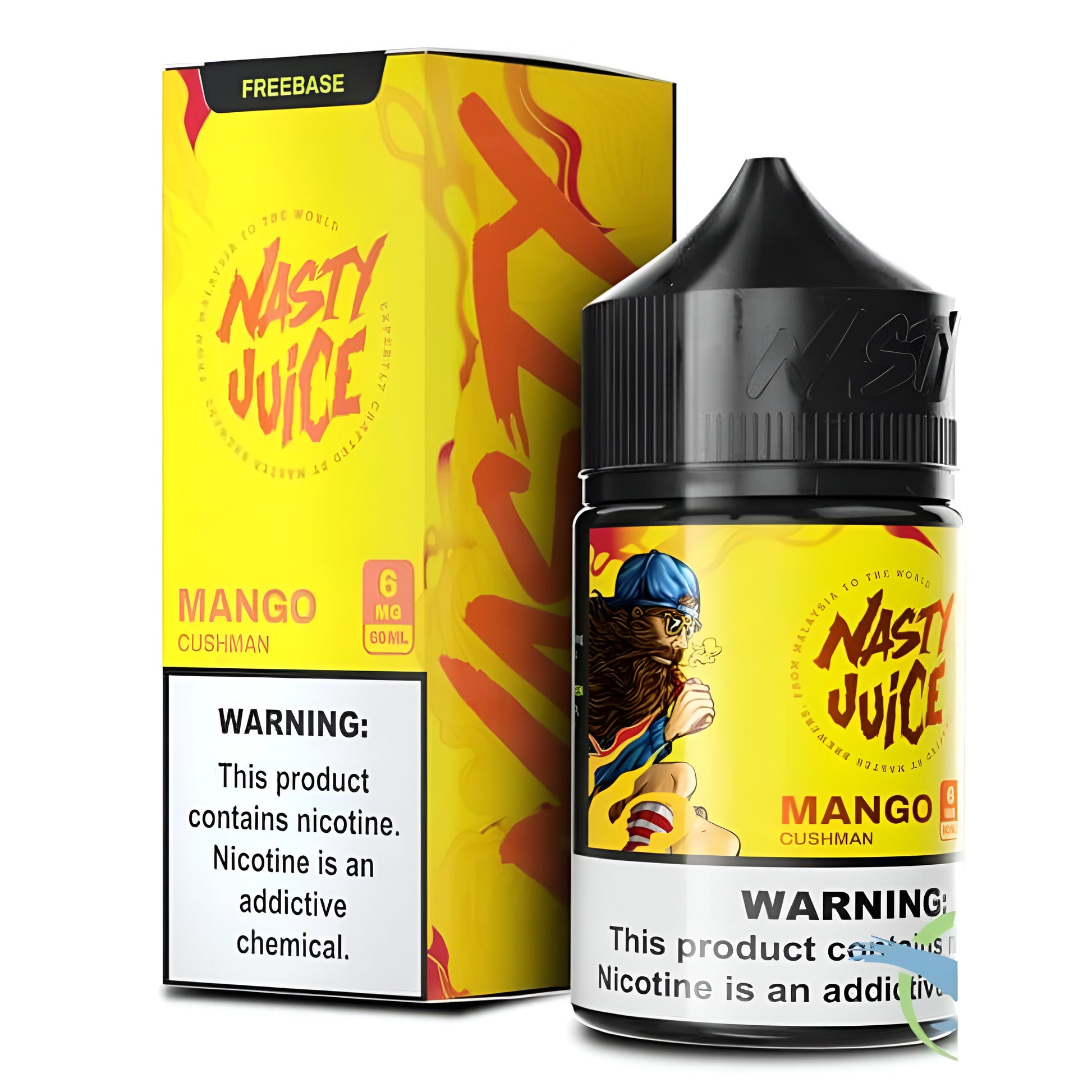 Mango Ice - Nasty Juice Cush Man Series | 60ML Vape Juice | 3MG,6MG | We Vape We Vape India