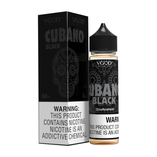 Cubano Black - VGod | 60ML Vape Juice | 3MG,6MG,12MG | We Vape We Vape