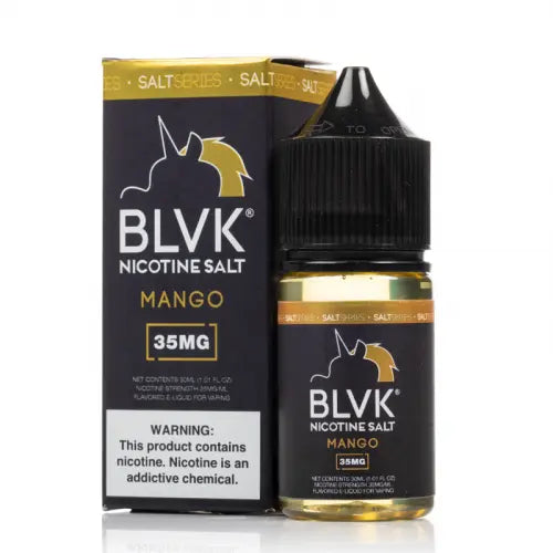 Mango - BLVK Unicorn Nicotine Salt | 30ML Vape Juice | 35MG,50MG | We Vape We Vape