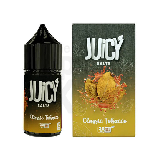 Classic Tobacco - Juicy Salts | 30ML Vape Juice | 35MG,50MG | We Vape We Vape