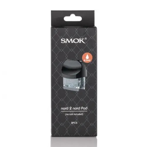 SMOK Nord 2 Replacement Empty Pod Cartridge 4.5ml (3pcs/pack) India | We Vape We Vape
